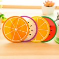 thumbnail image 3 of Posavasos de gel de sílice con forma de fruta de color gelatina Xeyise, creativos, antideslizantes, con aislamiento, 3 of 8