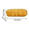 thumbnail image 3 of Bread Pencil Large Capacity Zipper Bag Stationery Multifunctional Wallet, 3 of 8