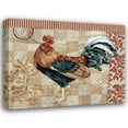 thumbnail image 1 of Paul Brent 44x36 Gallery Wrapped Canvas Wall Art Titled - Bergerac Rooster Red II, 1 of 4