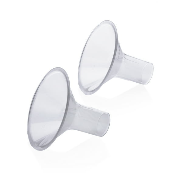 Medela PersonalFit Breast Shields, 24mm, Clear, 87073, Set of 2
