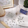 thumbnail image 3 of Tibetan Style Alloy Pendants Cadmium Free & Lead Free 100 Dollars Silver 16x10x2mm Hole: 1.6mm 100pcs/box, 3 of 5