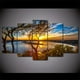 thumbnail image 2 of 1/2pcs, Modern Canvas Painting Beautiful Sunrise Natural Landscape Tree Canvas Painting Posters And Prints Wall Art Pictures Home Decor No Frame, 2 of 4