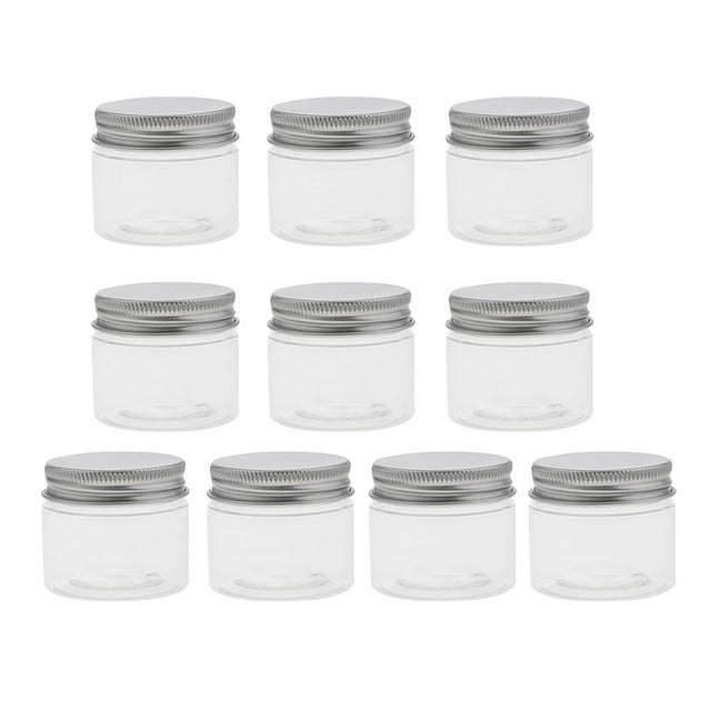 Tarro de tarro vacío Sunnimix 10 Piezas 50ml