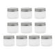 thumbnail image 1 of 10 Pedazos Tarros de Maquillaje Salvador Frascos de Crema Recipientes Cosméticos Envase de Lociones Estuche Claro 50ml Pearl Organizer Tarro de tarro vacío, 1 of 10