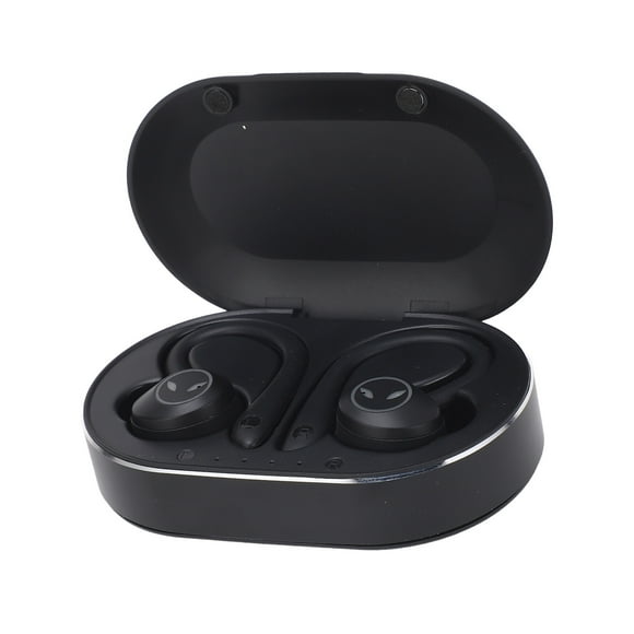 BT 5.1 Waterproof  Earbuds, HiFi Stereo ANC Noise Cancelling Earhook  Headphones with Long Battery Life for Sports Travel