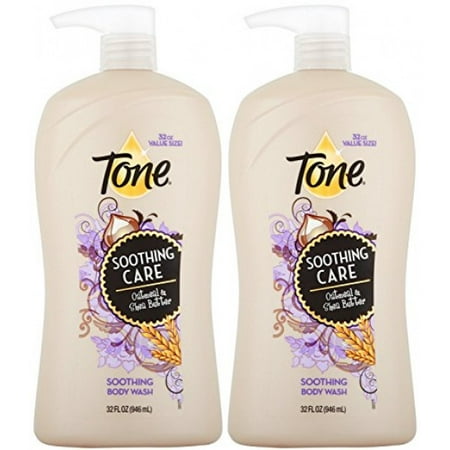 shea wash butter body oatmeal tone soothing oz care fl