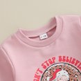 thumbnail image 4 of Okbabeha Christmas Outfits Toddler Baby Girl Clothes 6 9 12 18 24Months 2t 3t 4t Sweatshirt Sweater Top Pants Set Fall Winter, 4 of 7