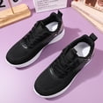 thumbnail image 3 of PTOOTP 1 par de zapatillas deportivas para mujer, zapatillas para correr, zapatillas deportivas para niñas, zapatillas deportivas, zapatillas de tenis, zapatillas de moda, talla 37, 3 of 7