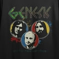 thumbnail image 2 of Genesis Album Art Crew Neck Short Sleeve Women's Black Crop Top, 2 of 7