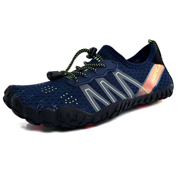 Zapatos de playa transpirables Diseño de orificio de drenaje para hombres y mujeres (42 azul) Tmvgtek Tenis De Mujer Tenis De Hombre