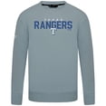 thumbnail image 2 of Men's Levelwear  Gray Texas Rangers Mandate Carve Tri-Blend Sweatshirt, 2 of 3