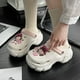 thumbnail image 2 of Zapatos con agujeros de dibujos animados para mujer, sandalias de playa informales de suela gruesa de EVA para verano, zapatos de jardín de tacón alto a la moda, zapatos con agujeros de 8 cm de grosor, 2 of 5