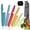 Multicolor, variant on 13 Pcs Kitchen Knife Set, Stainless Steel Chef Knives with Sharpener & Blade Guards, Non-Stick Coating, Dishwasher Safe, Black