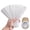 White, 100pcs, variant on Disposable hat sweat liners, 100 pieces absorbent sweat protection bands, stick-on sweat pads for baseball hat, golf hat, sun hat and helmet for men women