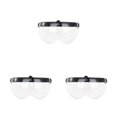 thumbnail image 1 of relayinert Safety On Road With Durable Goggle And Quick Release Buckle Comfortable clear 3Set, 1 of 6