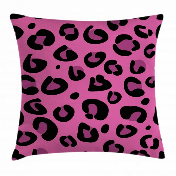 hot pink throw pillow