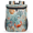 Multicolor 4, variant on Jiaoprinted Outer Space Leakproof Cooler Backpack, Funny Monkey Astronaut Insulated Backpack Cooler for Outdoor