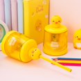 thumbnail image 3 of Kawaii Cartoon Animal Electric Pencil Sharpener Adorable for Pupil Student Primary School Classroom Manual, 3 of 7