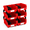 Red-6 Pack-11"x11"x5", variant on 12 Pack Open Front Storb 11x5x5 In Stackable Garred