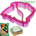 thumbnail image 4 of Walbest Silicone Sandwiches Cutter Mold, Animal Shape Sandwiches Cutter Cookie Cutter Mold, Eco-friendly Silicone Cookie Cutter Mold for Kids, 4 of 7