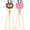 be ige and pink, variant on Portable USB Powered Octopuses Night Light Adjustable Arm Soft Eye Protections for Desk Bedside Reading
