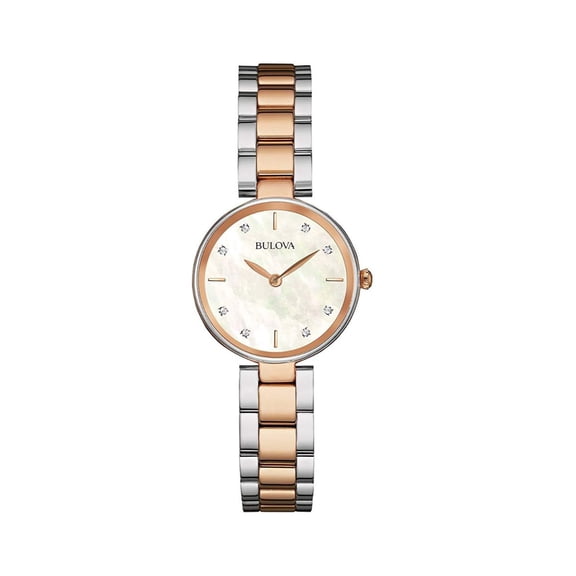 Women's 98P147 Silver Stainless-Steel Quartz Fashion Watch