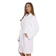 thumbnail image 2 of Just love Women's Kimono Robe / Bath Robe - Lightweight and Comfortable (White, X-Small, Regular), 2 of 3
