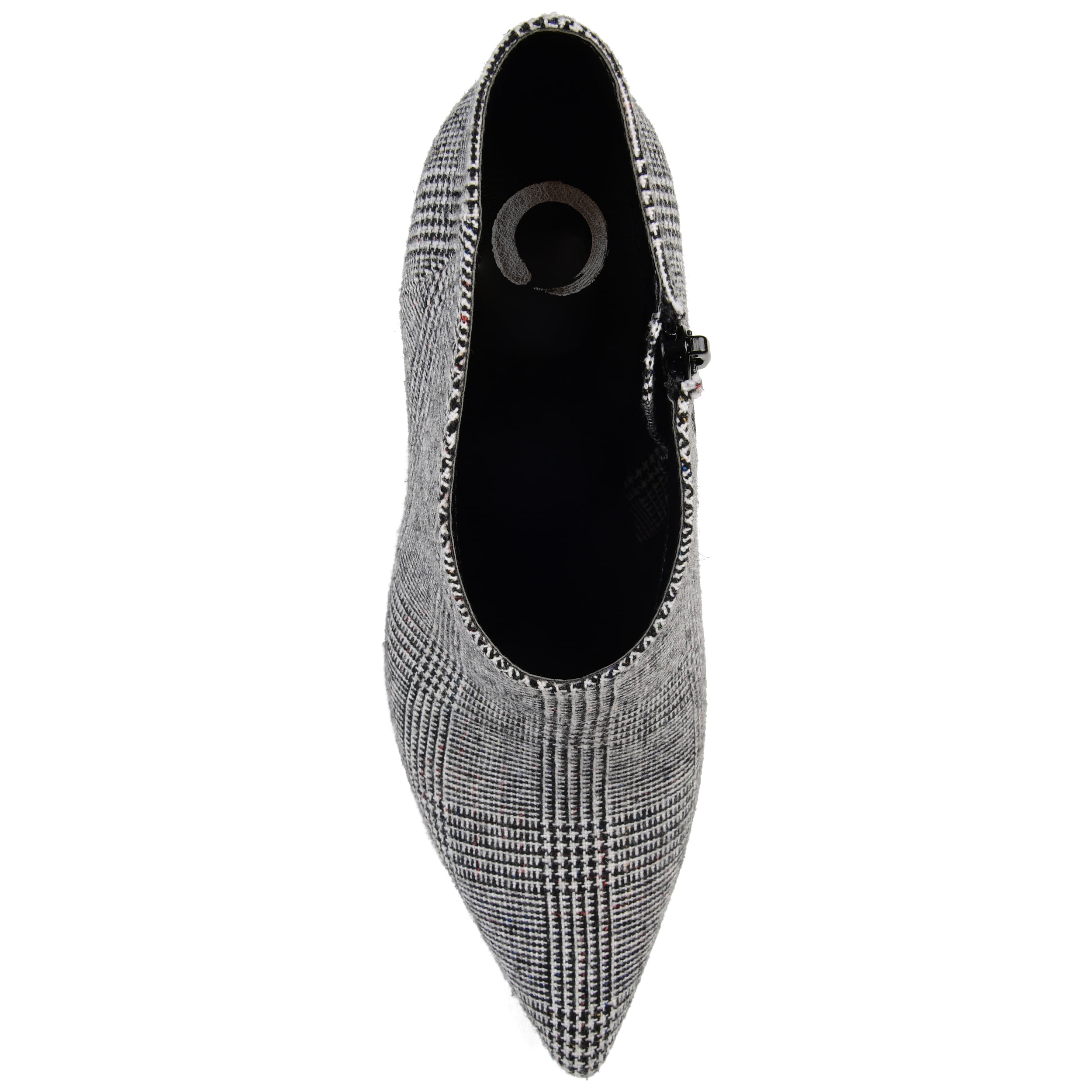 Journee Womens Demmi Inside Zip Stiletto Booties