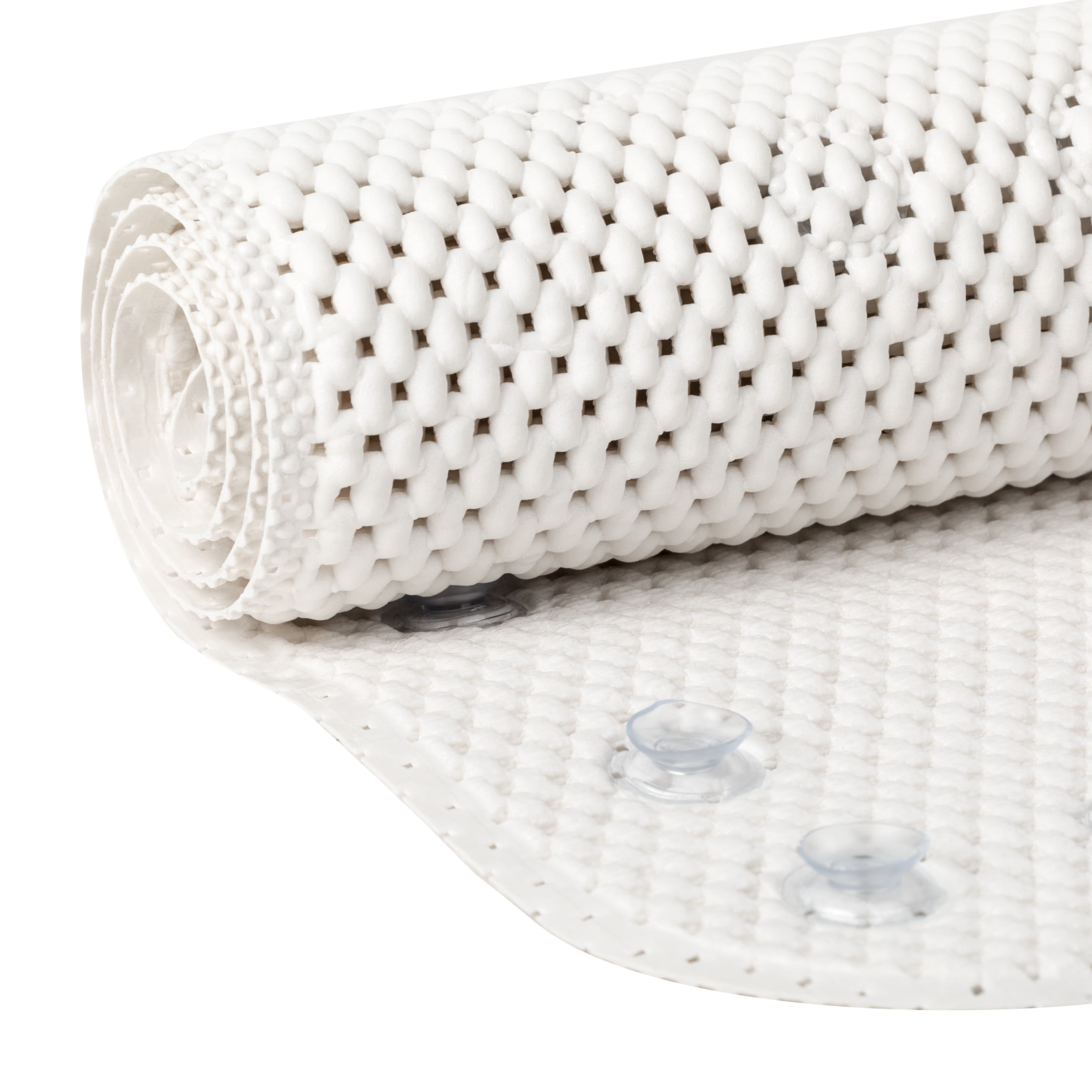 Mainstays 18 in. x 36 in. Rubber Bathtub Mat, White Reviews 2024