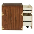 thumbnail image 5 of Wellington 2 Drawer File Cabinet in Toasted Brown Wheat Fully Assembled, 5 of 8