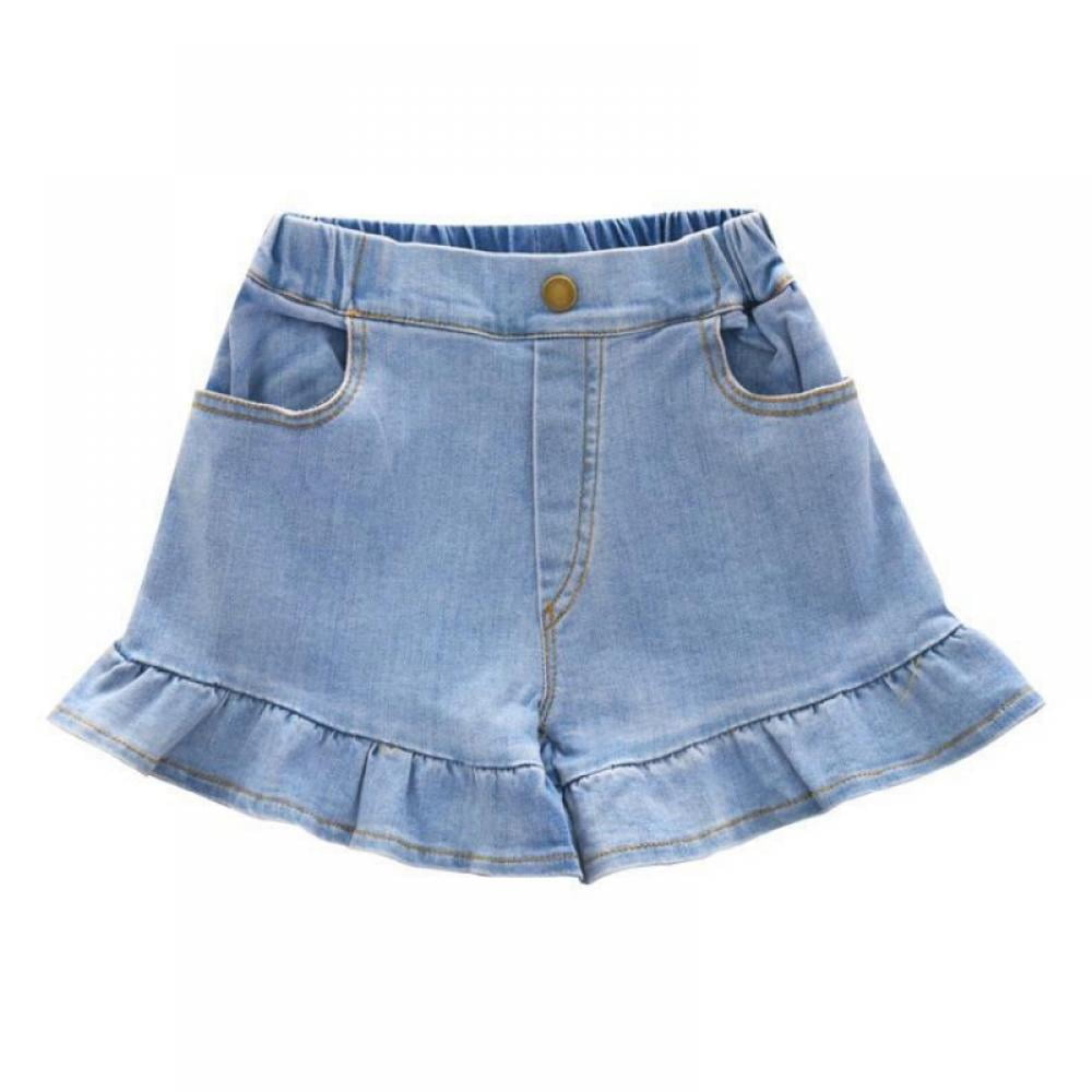 Velocity Girls Wear Baggy Flounce Jeans 