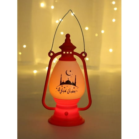 

KTCINA Tealight Holder Ramadan Lantern Hanging Eid Mubarak Lamp Battery Operated Ramadan Lantern for Indoor Outdoor