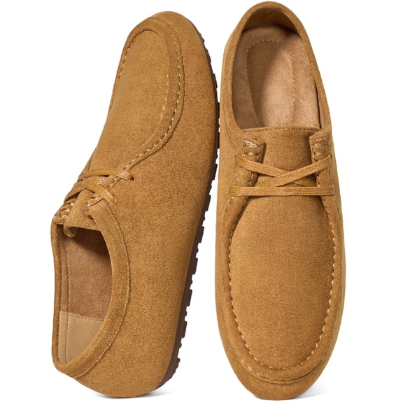 Ecetana Loafers for Women Suede Slip on Work Flats Shoes Womens Dressy Casual Walking Shoes