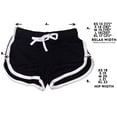 thumbnail image 4 of I Love NY Summer Shorts Ladies Black M, 4 of 4