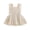 Beige, variant on Musuos Toddler Baby Girls Lace Dress, 3 6 9 12 18 24M 3T Sleeveless Backless Floral Embroidery Princess Dress