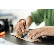 Slice 10580 Precision Knife | Unique Black Handle with Finger Grip, Precise Control, Detailed Cuts | Finger Friendly Ceramic Safety Knife Blade