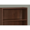 thumbnail image 3 of Monarch Specialties Bookshelf, Bookcase, 4 Tier, 36"h, Office, Bedroom, Laminate, Brown, Transitional, 3 of 5