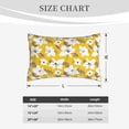 thumbnail image 4 of Lsque Lilies Flowers Pattern Pillow Case – Soft & Cozy Throw Pillow Cover, Hypoallergenic Cushion Case for Sleeping Women with Envelope Closure-16"x24", 4 of 6