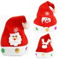 thumbnail image 3 of Red Christmas Hats for Kids - Pack of 1, Kids Santa Hats, Christmas Party Favors for Christmas Party Decorations | Santa Claus Hats for Boys and Girls for Christmas Decorations ﻿, 3 of 6