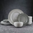 thumbnail image 5 of Pfaltzgraff Gia 12 Piece Stoneware Dinnerware Set White, 5 of 5