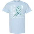 thumbnail image 3 of Inktastic Cervical Cancer Awareness Fight, Care, Cure T-Shirt, 3 of 5