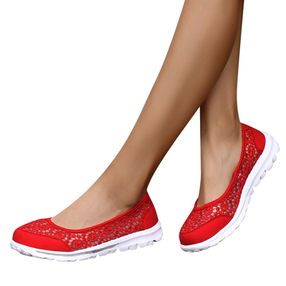 eczipvz Womens Shoes Shoes Platform Sport Breathable Fashion Running Women Wedges Boots Platform Shoes Slip on Boots Fashion Casual,Red