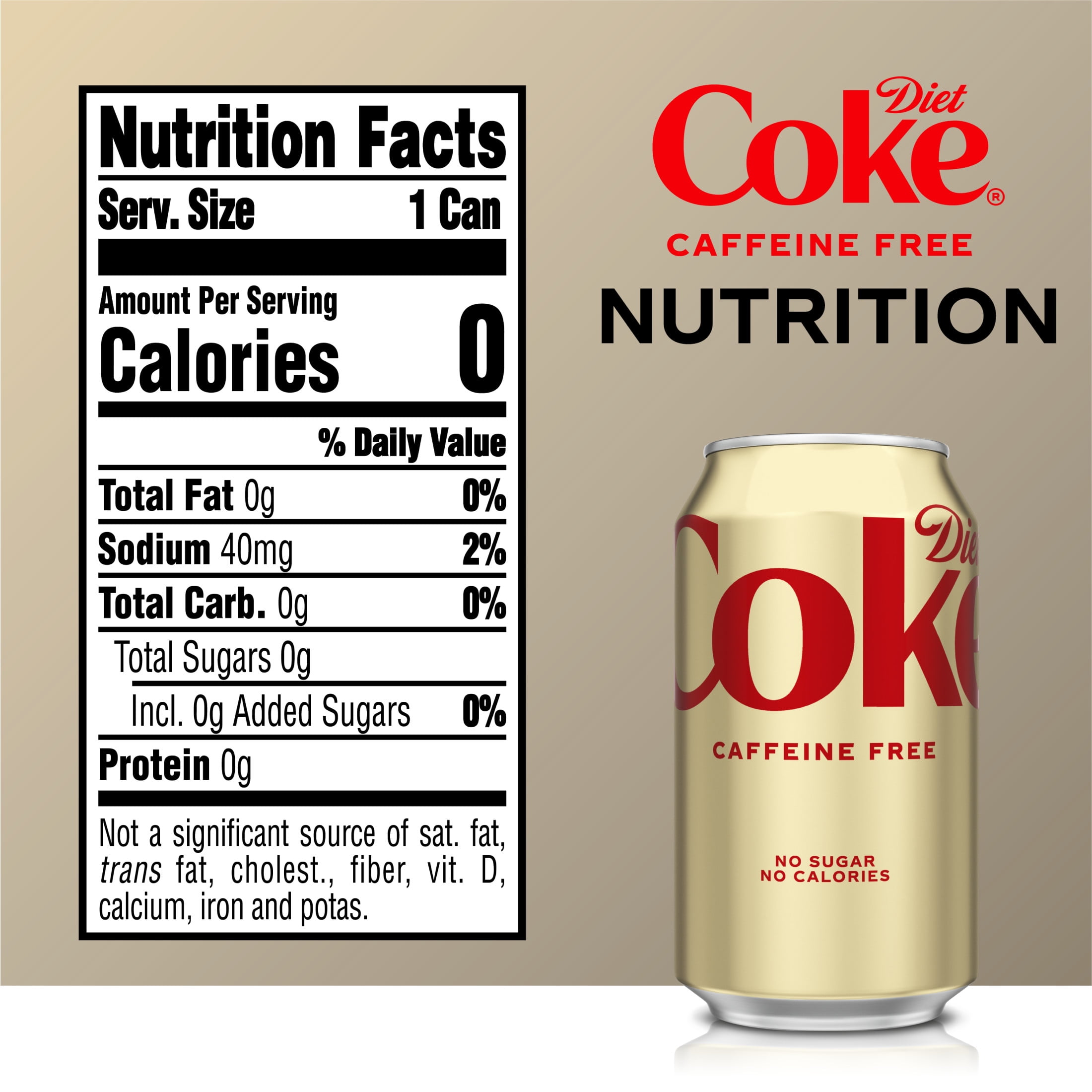 Diet Coke Caffeine-Free Soda Pop Cans, 12 fl oz, 24 Pack