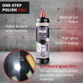 thumbnail image 2 of menzerna "One-Step Polish 3in1" I Medium Cut Polish with High Gloss Finish & Seal in One I Buffing & Polishing Compound for Car Maintenance I Swirls, Holograms & Scratches I Car Body Repair I 32 fl oz, 2 of 5