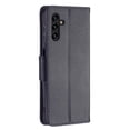 thumbnail image 4 of Feishell Phone Case for Samsung Galaxy A25 5G, Lychee Texture Plain PU Leather Magnetic Clasp Folio Flip Kickstand Wallet Phone Case with Card Slots & Wrist Strap, Black, 4 of 9