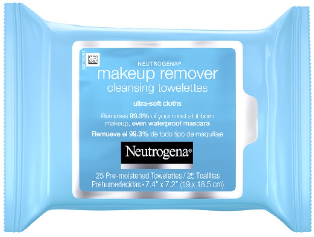 Neutrogena Makeup Remover Cleansing Towelettes, 25 ct, 2 Pack