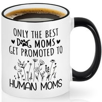 Gifts for Mom - New Mom Mugs, First Mothers Day Gift for Expectant First Time Moms, Pregnancy Gifts for Expecting Mom, Mom Gifts, Futtumy 11 fl oz White Coffee Mugs Ceramic Mug Tea Cup