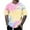 Pink 01, variant on QQAMB Tie Dye Shirt for Men Plus Size Colorful Graphic T-Shirts Summer Lightweight Oversized Tee Tops Sky Blue 3XL