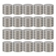 thumbnail image 1 of 100 imanes de neodimio superfuertes, tamaño mini, forma redonda, imanes industriales para cartelera, 8 x 1 mm/0,3 x 0,04 pulgadas, 1 of 15