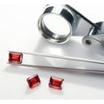 thumbnail image 2 of Fancy Red Emerald Cut Moissanite Stones, 2 of 3